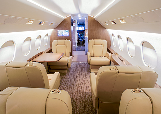 Falcon2000ex mid cabin falcon2000ex mid cabin