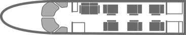 citation cj4 floorplan
