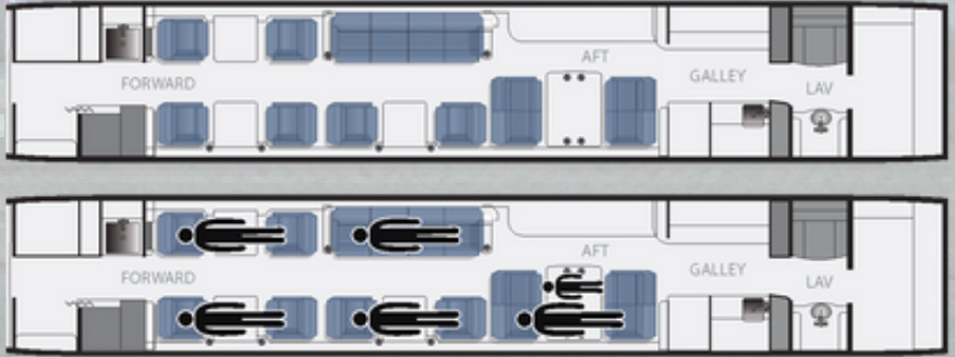 gulfstream giv-sp layout