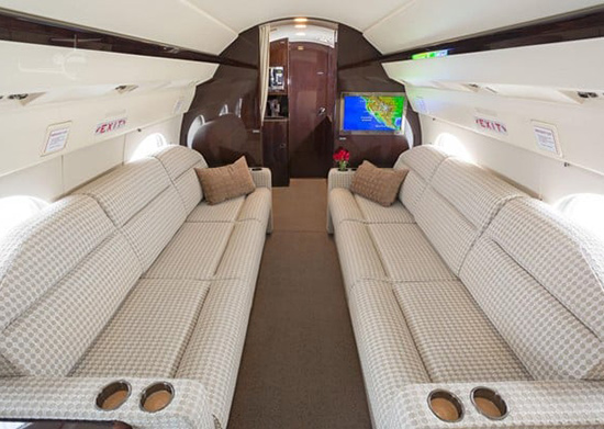 gulfstream g iv d interior