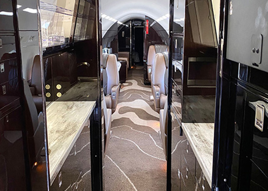 gulfstream giv sp2 interior
