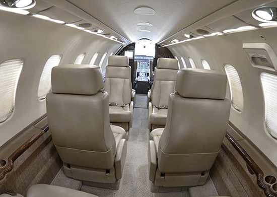 lear45 interior