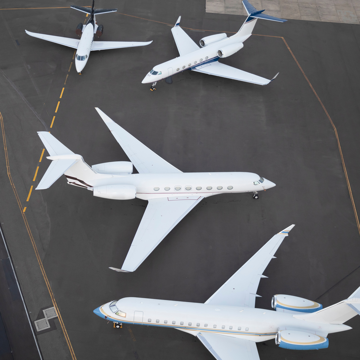 Private jet fleet maintained and ready private jet fleet maintained and ready